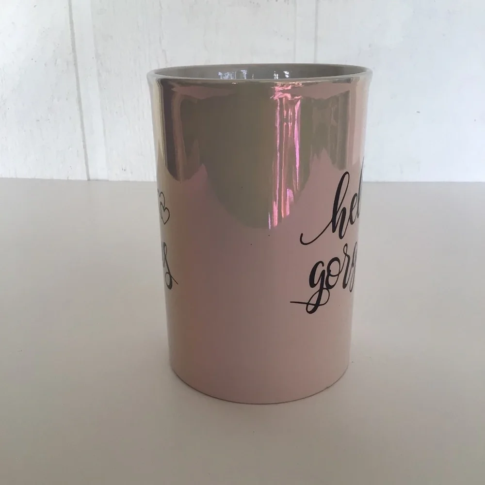 HELLO GORGEOUS MAKEUP BRUSH HOLDER NWT